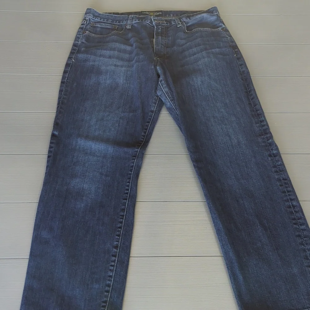 Lucky Brand Men's 329 Classic Straight Leg Dark Wash Denim Jeans Size 36W x 32L
